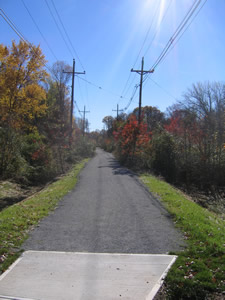Greenway extension to Ewing