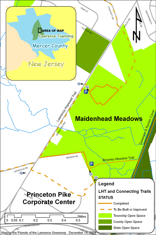 Lawrence Hopewell Trail via Maidenhead Meadows